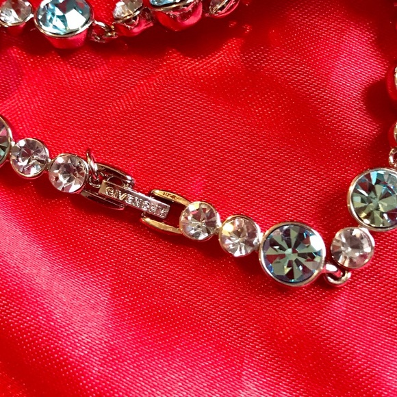 Vintage signed givenchy x Swarovski bracelet - Picture 3 of 4